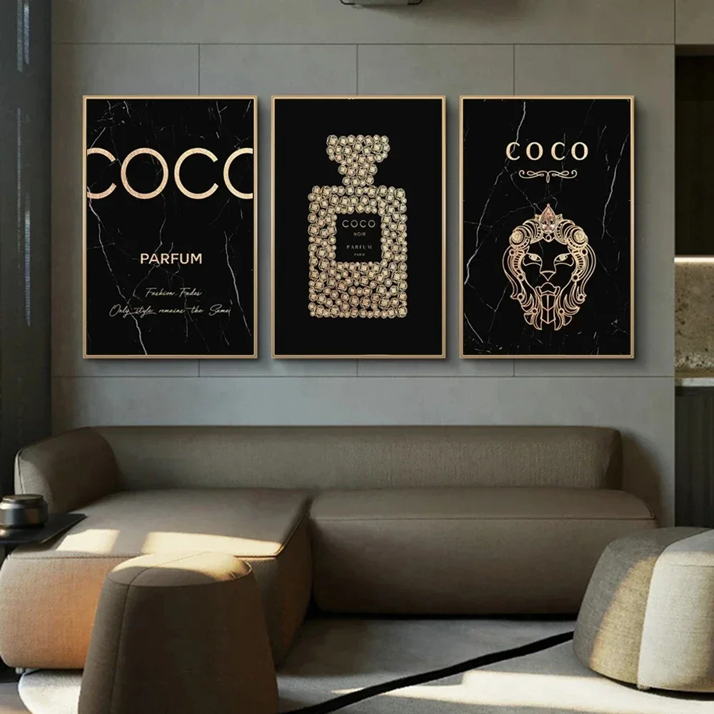 Home Fragrance Room Spray - Modern Basit Moda Duvar Sanatı, COCO