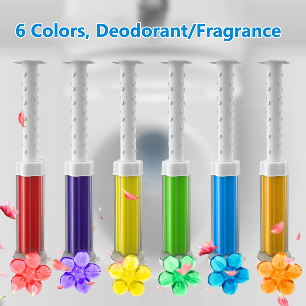 Gel Air Freshener - 5 adet/takım Çiçek Aromatik Tuvalet Temizleyici