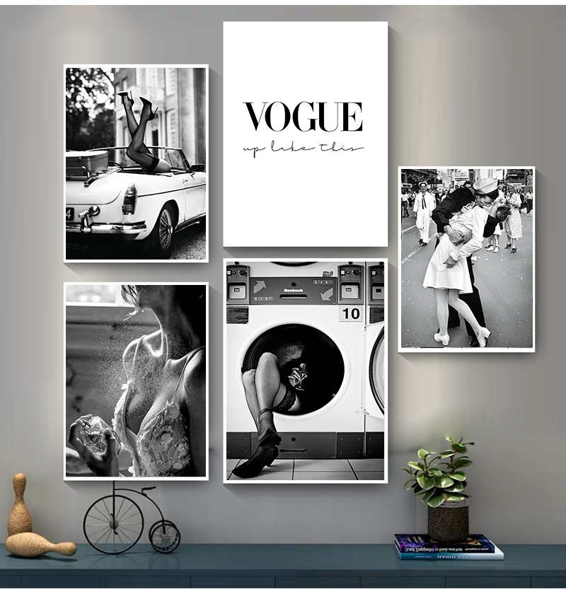 Home Fragrance Room Spray - Kadın Resimleri Oturma Odası için Vintage