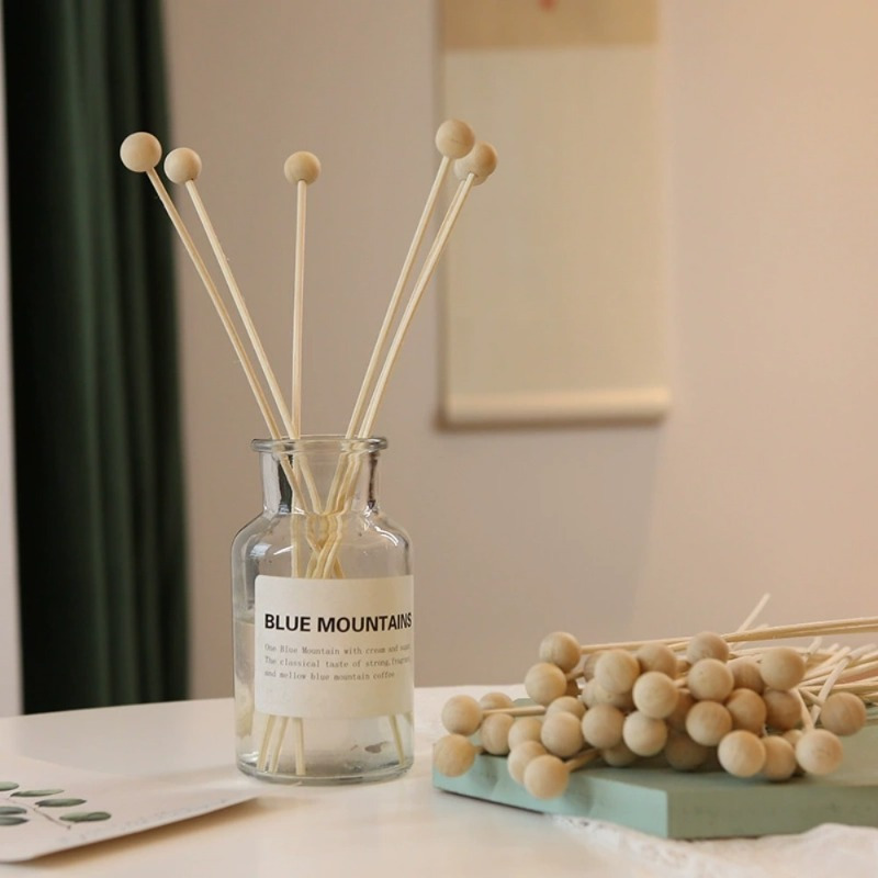 Home Fragrance Brands - 30 adet/grup Ateşsiz Ahşap Top Aroma