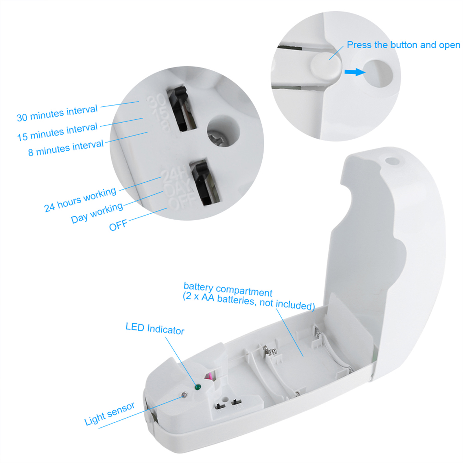 Ev İçi Duvara Monte Otomatik A - Home Fragrance Room Spray incelemesi ve fiyatı