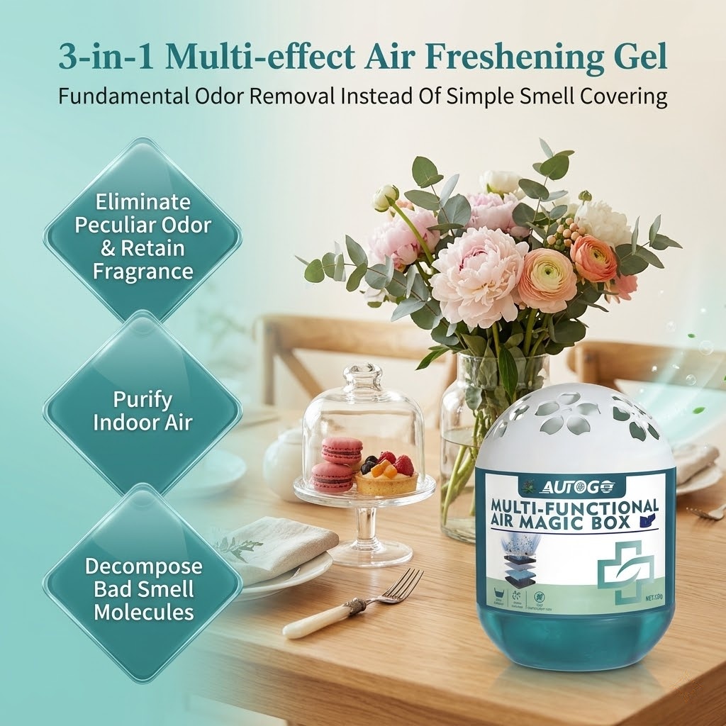 120g Çok Fonksiyonlu Hava Taze - Gel Air Freshener incelemesi ve fiyatı