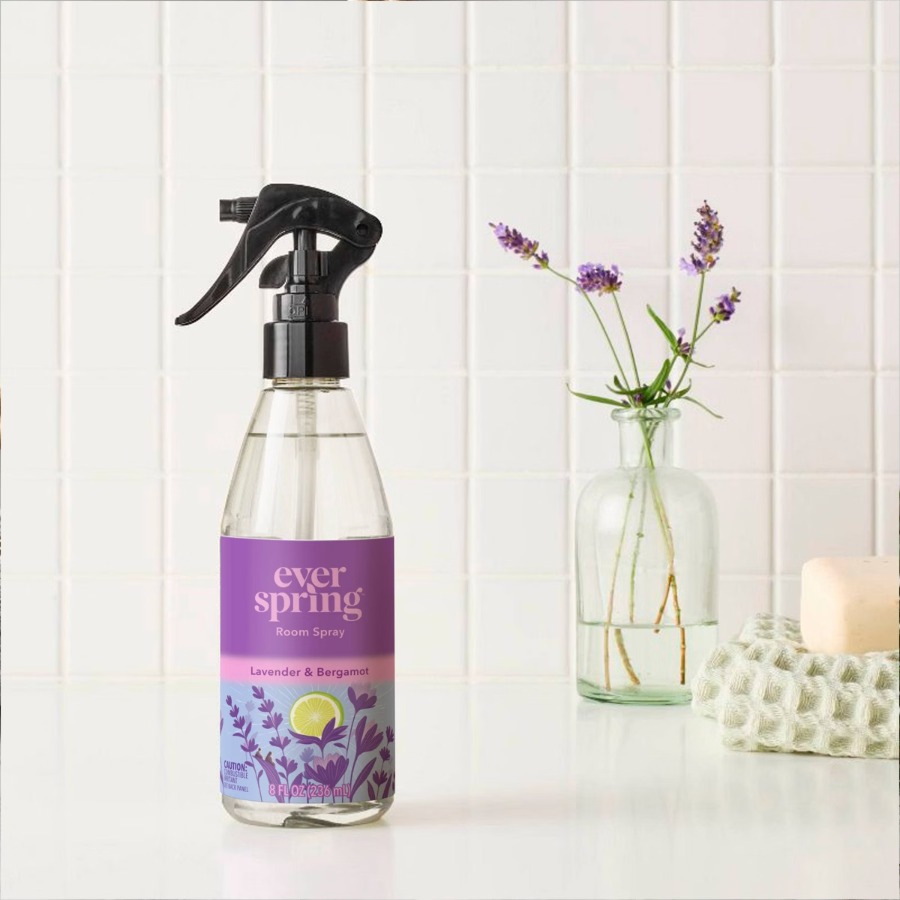 8 fl oz Lavanta ve Bergamot Od - Home Fragrance Room Spray incelemesi ve fiyatı