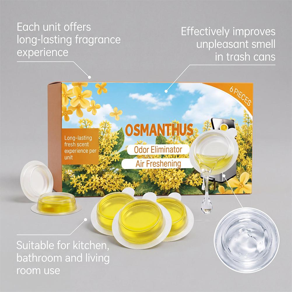 6'lı Paket Çöp Kovası Koku Gid - Gel Air Freshener incelemesi ve fiyatı